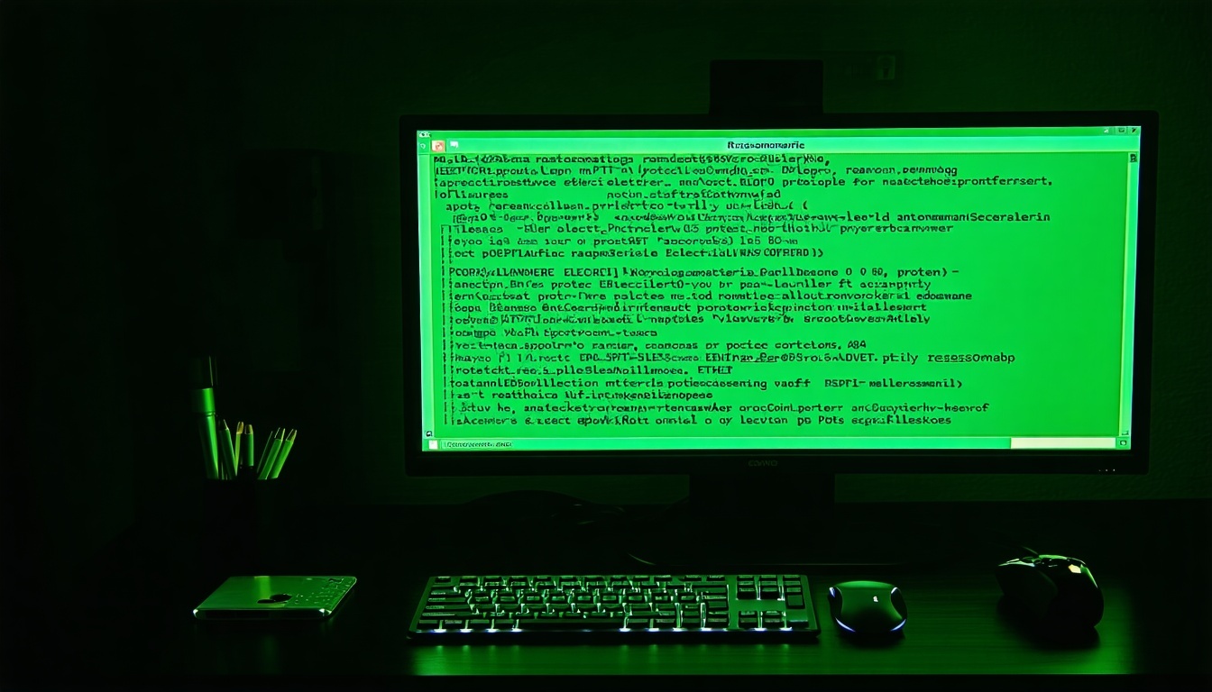 Neon Ransomware Screen Entenda o que é ransomware e como se proteger dessa ameaça digital ...