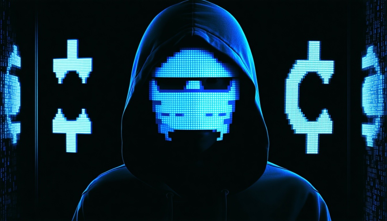 in the mirror several hacker symbols-1